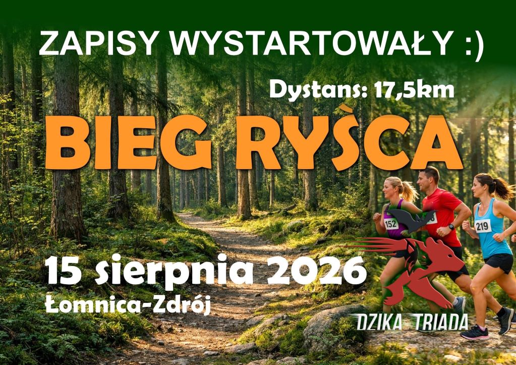 Bieg Ryśca zapisy