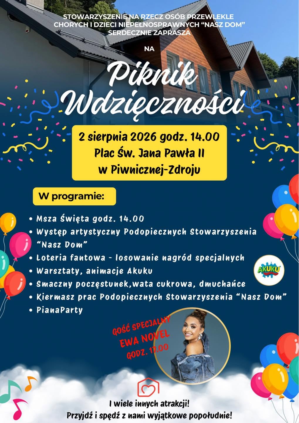Piknik Wdzięczności Nasz Dom 2.08